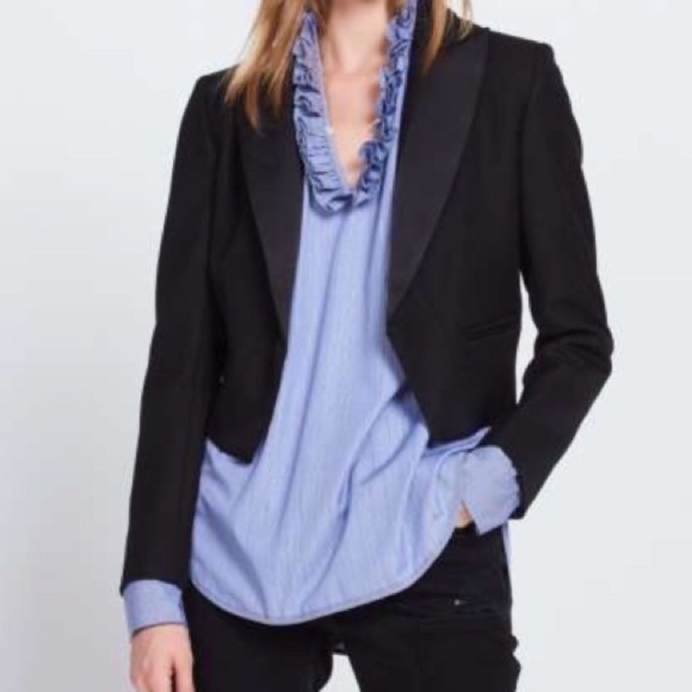 Sandro black blazer